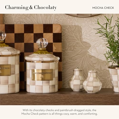 Salt & Pepper Set (Mocha Check / Small)