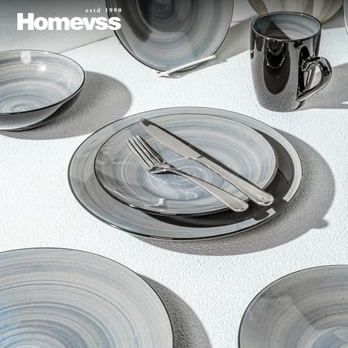 HomeVss Stoneware Sonoma 16pc Dinnerware Set
