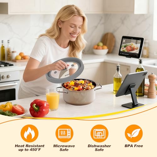 Microwave Splatter Cover (Gray / 10.8inch)
