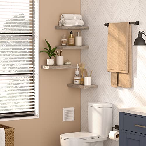 Floating Shelves for Wall (Greige / 15.7 Inches)