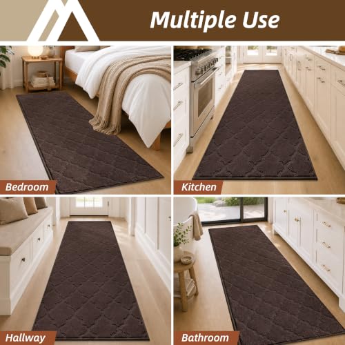 Kitchen Runner Rugs Non (Brown / 24"X 72")