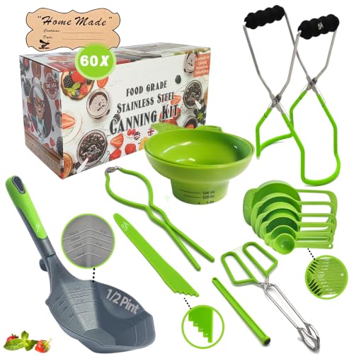 Canning Supplies (8-Piece Pro Starter)