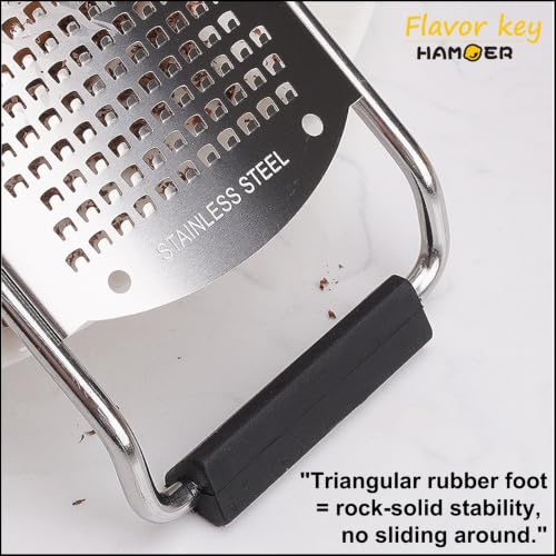 Cheese Chocolate Lemon Grater & Zester Tool Set Non