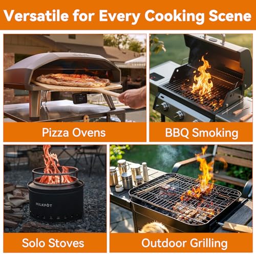 Hickory Pizza Oven Wood 6 Inch