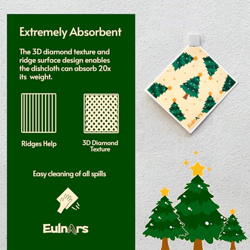 Reusable Paper Towels (Christmas)