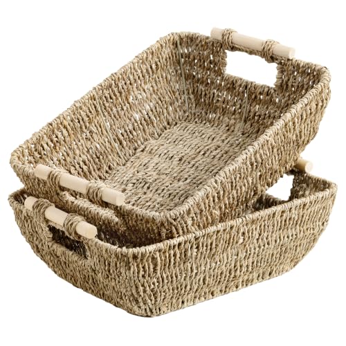 Seagrass Storage Baskets (Natural(Seagrass) / Medium)