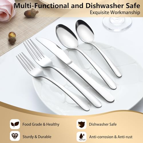 Silverware Set (40Pcs)