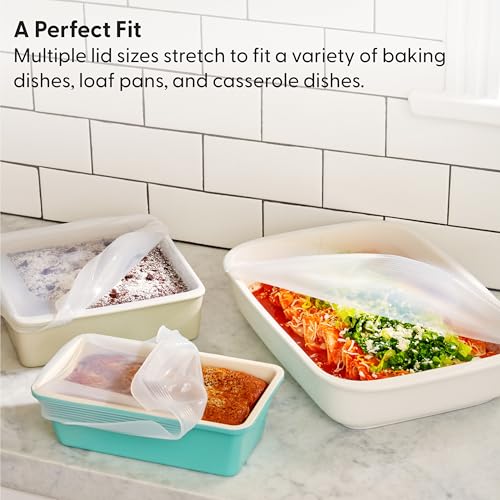 Reusable Silicone Stretch Lid (Set of 3)