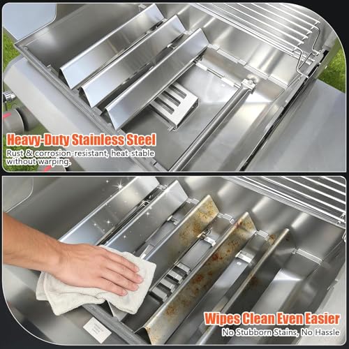 SUS304 Spirit e310 Grill Parts (L3 15.3"×2.6"×2.5")