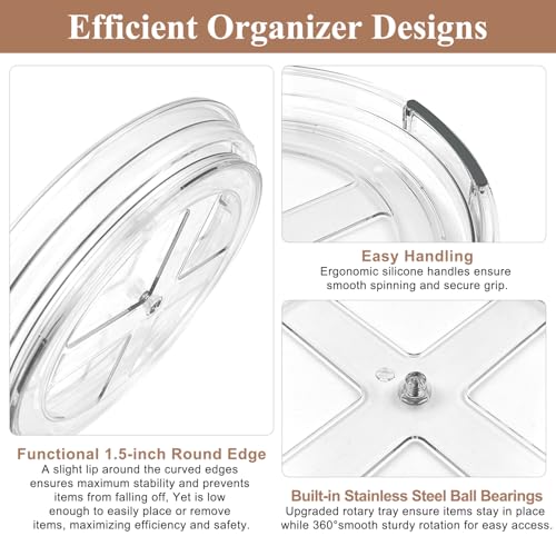 4 Pack Lazy Susan (9.25 in 4 Pack)