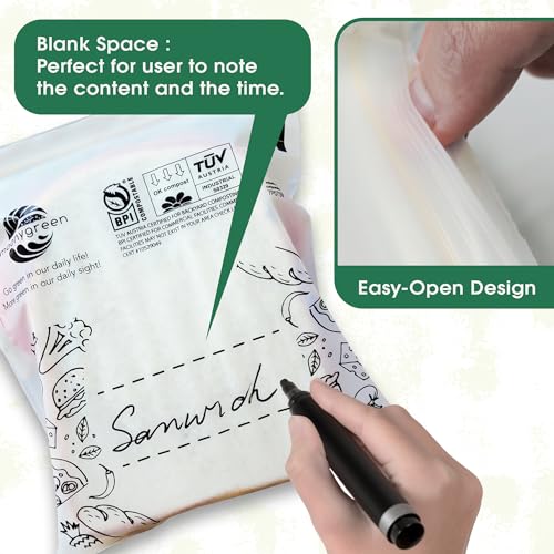 Compostable Food Storage Bags (30 bags)