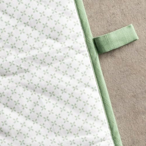 Double Oven Mitts 100% Cotton Double Oven Glove (035 - Printemps / 7" x 35" (Double Oven Mitt))