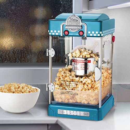 Popcorn Little Bambino 2.5oz Popcorn Machine (Blue)