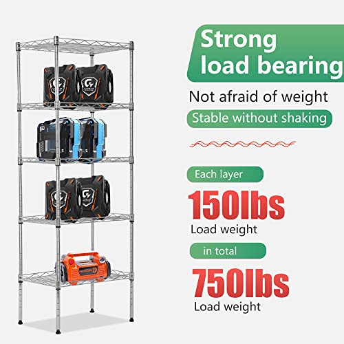 5 Tier Wire Shelf