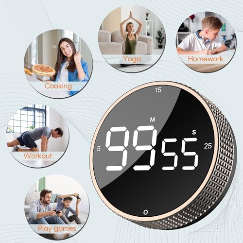 Digital Kitchen Timer (Tarnish)