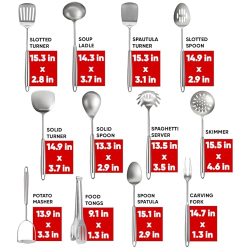 Newness 12 Pcs Cooking Utensils Set