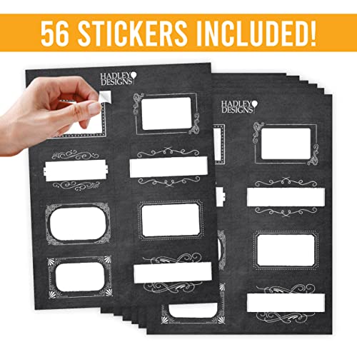 Self Adhesive Name Tags Sticker (Chalk Vintage)
