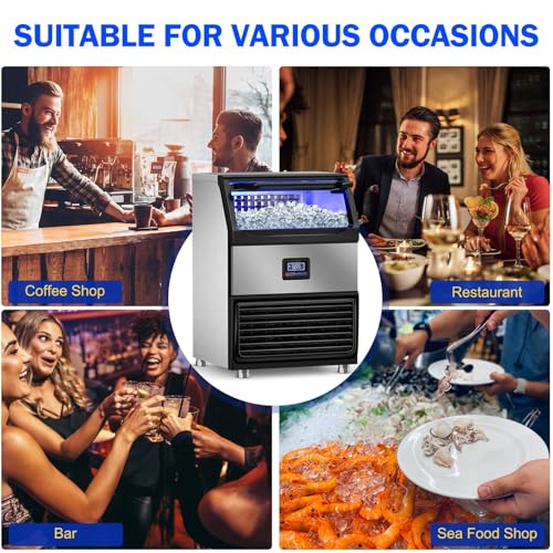 Commercial Ice Machines (350Lbs/24H)