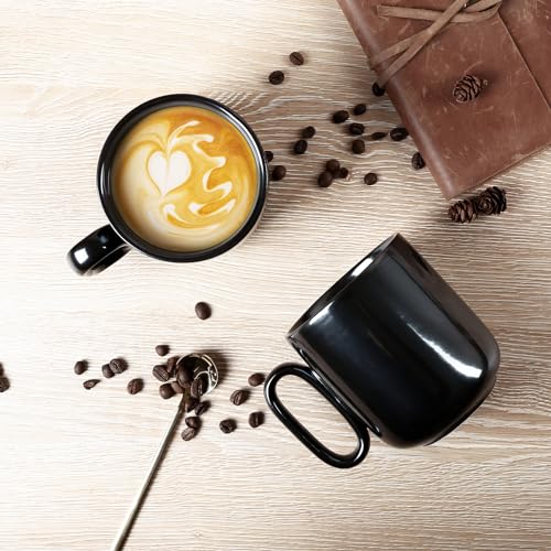 Ceramic Coffee Mug Set (Black)