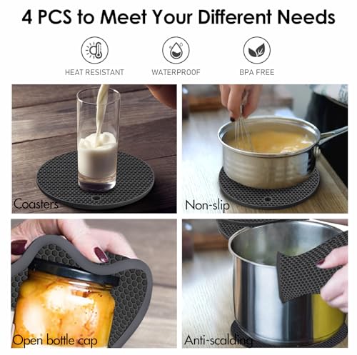 Silicone Trivets for Hot Pots and Pans