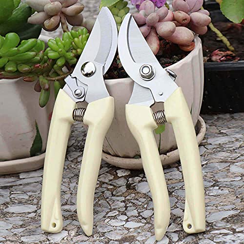 Bypass Garden Pruning Shears (7"FlowerShearsSet(C010))