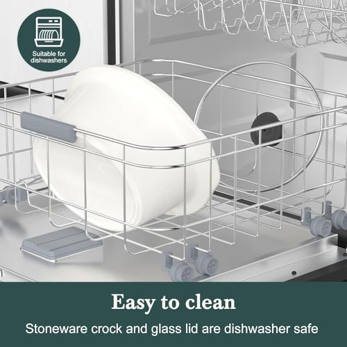 8 Quart Programmable Slow Cooker with Timer Keep Warm
