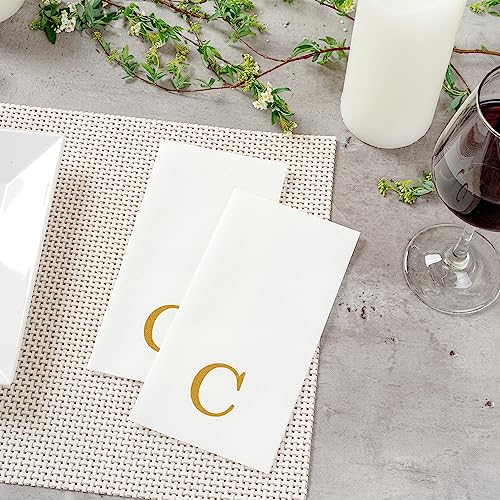 Luxenap 15.8 X 7.9 Inch Linen (Gold / 2000 Count / C)