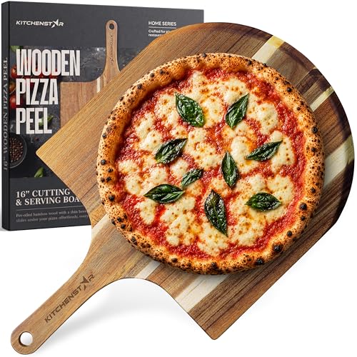 16 Inch Wooden Pizza Peel