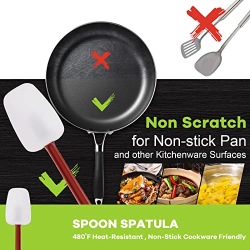 Silicone Rubber Spatula Set