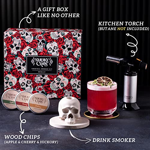 Whiskey Smoker Kit with Torch (Skull Kit)