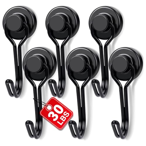 Magnetic Hooks (6 Count)