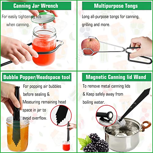 Canning Supplies (canning kit black)