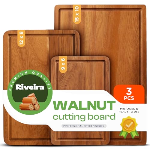 Walnut Cutting Board Set (Walnut)