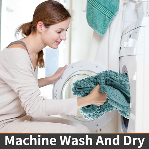 Toilet Rug U Shaped Washable 24x24 Inch