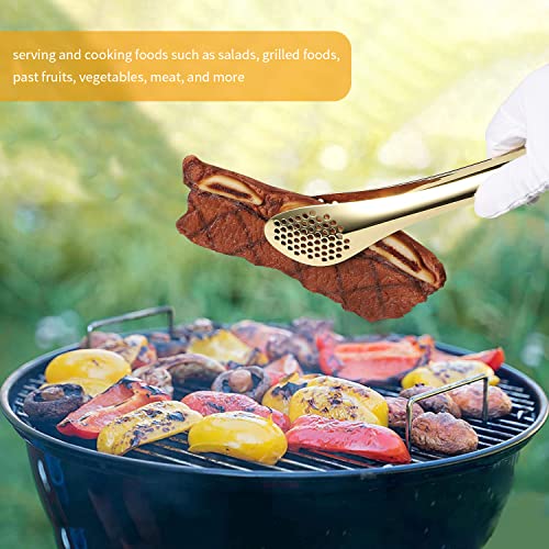 2 Pack Buffet Tongs (gold - 9" Serving Tongs)