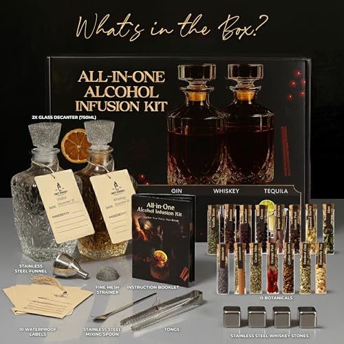 Alcohol Infusion Kit for Whiskey