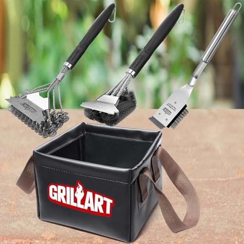Grill Brush Bristle Free (SteamWizards water basin)
