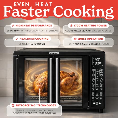 Toaster Oven 6 (Black – 17 Presets)