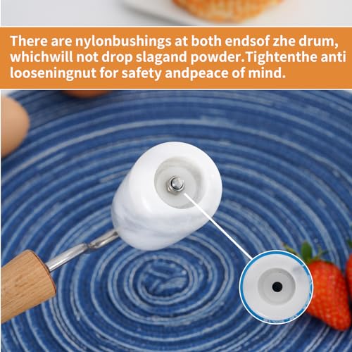 Marble Rolling Pin Non (Type 3 White)