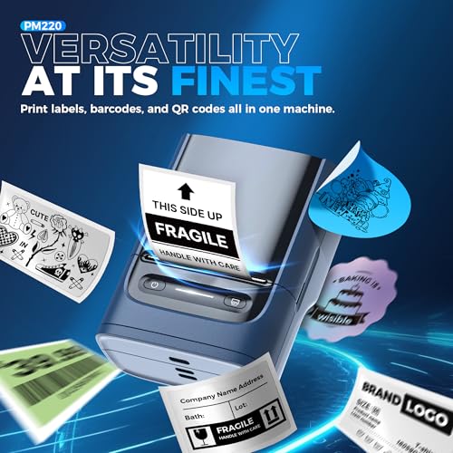 Label Maker Machine with Tape (Deep Blue)