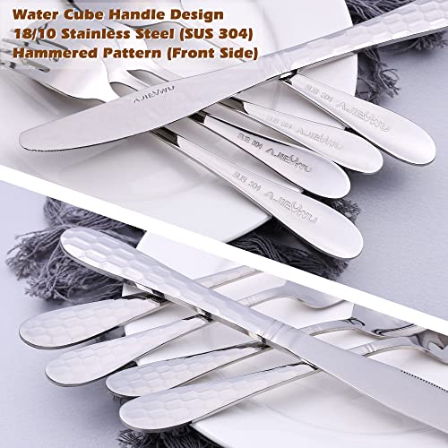 20 Piece Silverware Set (Silver)