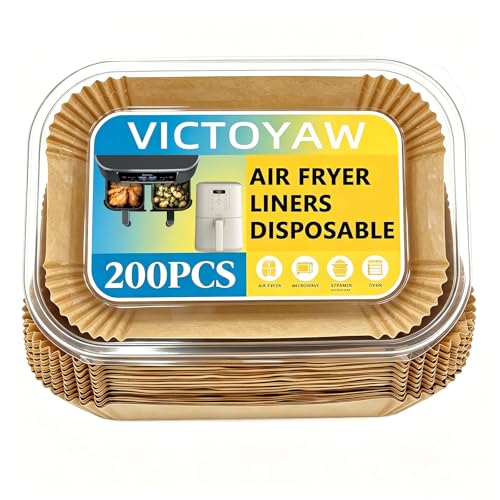 Air Fryer Liners for Bella 4Qt Slim Air Fryer (8.3 Inch Rectangle)