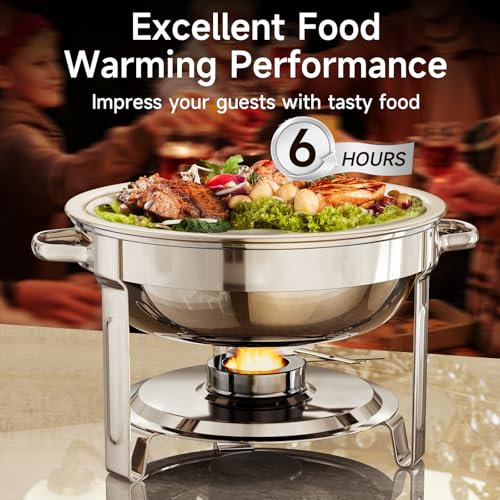 Chafing Dishes for Buffet (Silver 4)