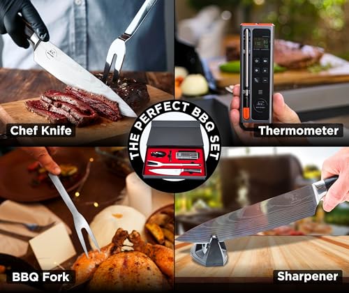 Wireless Meat Thermometer Digital BBQ Set (BBQ Set)