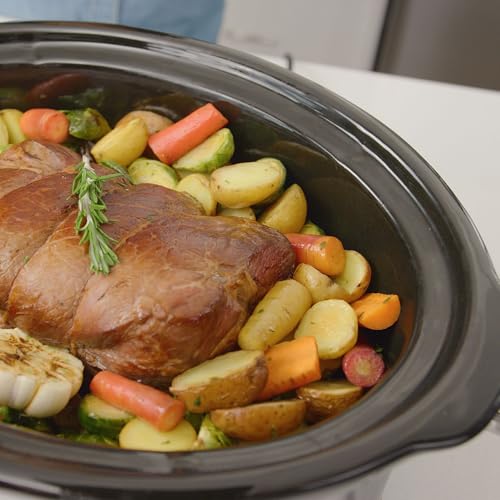 Kenmore 7 Quart Slow Cooker Programmable Kitchen Appliance Dipper Sauce (7 Qt Slow Cooker)