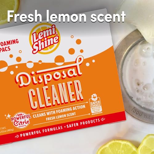 Natural Foaming Garbage Disposal Cleaner (1.06 Ounce (Pack of 16))