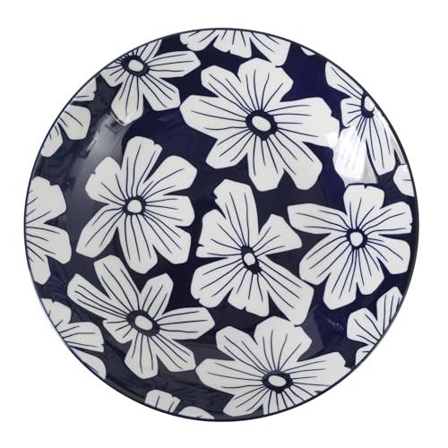 Heritage Sky 4 (Blue/White Floral (Heritage Sky) / 8" Pasta Bowl (Set of 4))