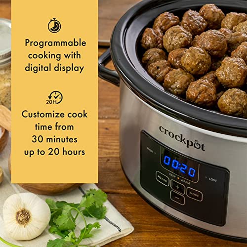 Cook and Carry Programmable Slow Cooker