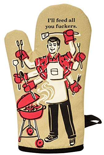 Oven Mitts Cute Kitchen Accessories & Kitchen Gifts (I'll Feed All You Fuckers)