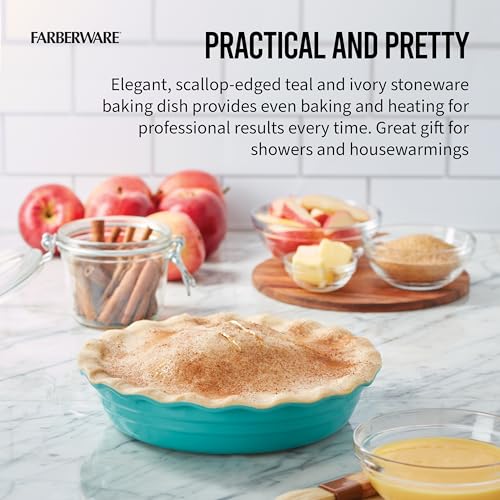 Bakers Advantage 10 Inch Ceramic Pie Dish